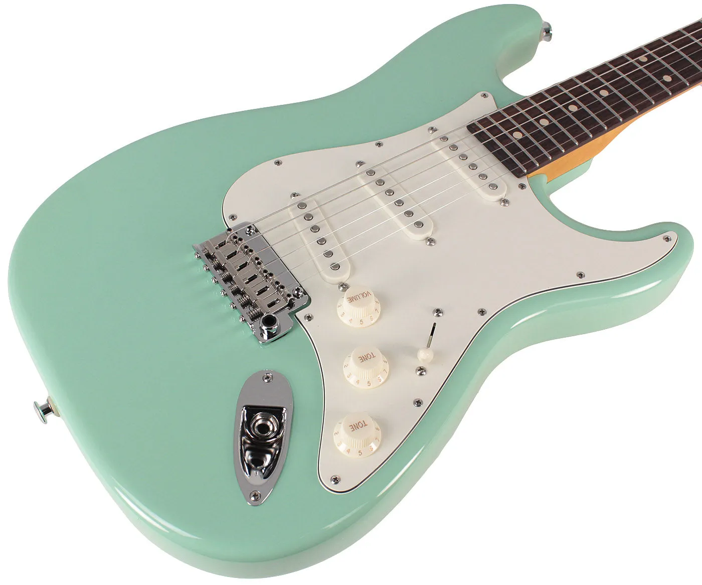 Suhr Classic S Antique Guitar, Surf Green, Rosewood