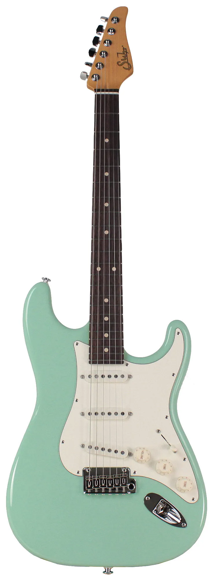 Suhr Classic S Antique Guitar, Surf Green, Rosewood