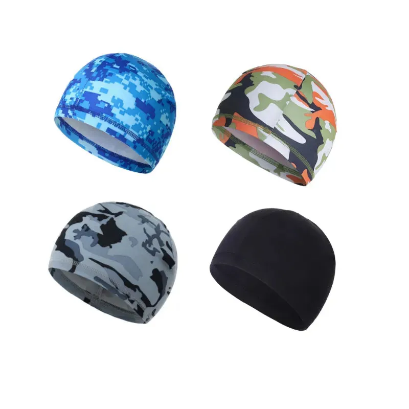 Summer Unisex Quick Dry Cycling Cap Anti-UV Hat Motorcycle Bike Bicycle Cycling Hat Anti-Sweat Inner Cap for Outdoor Sports Hat