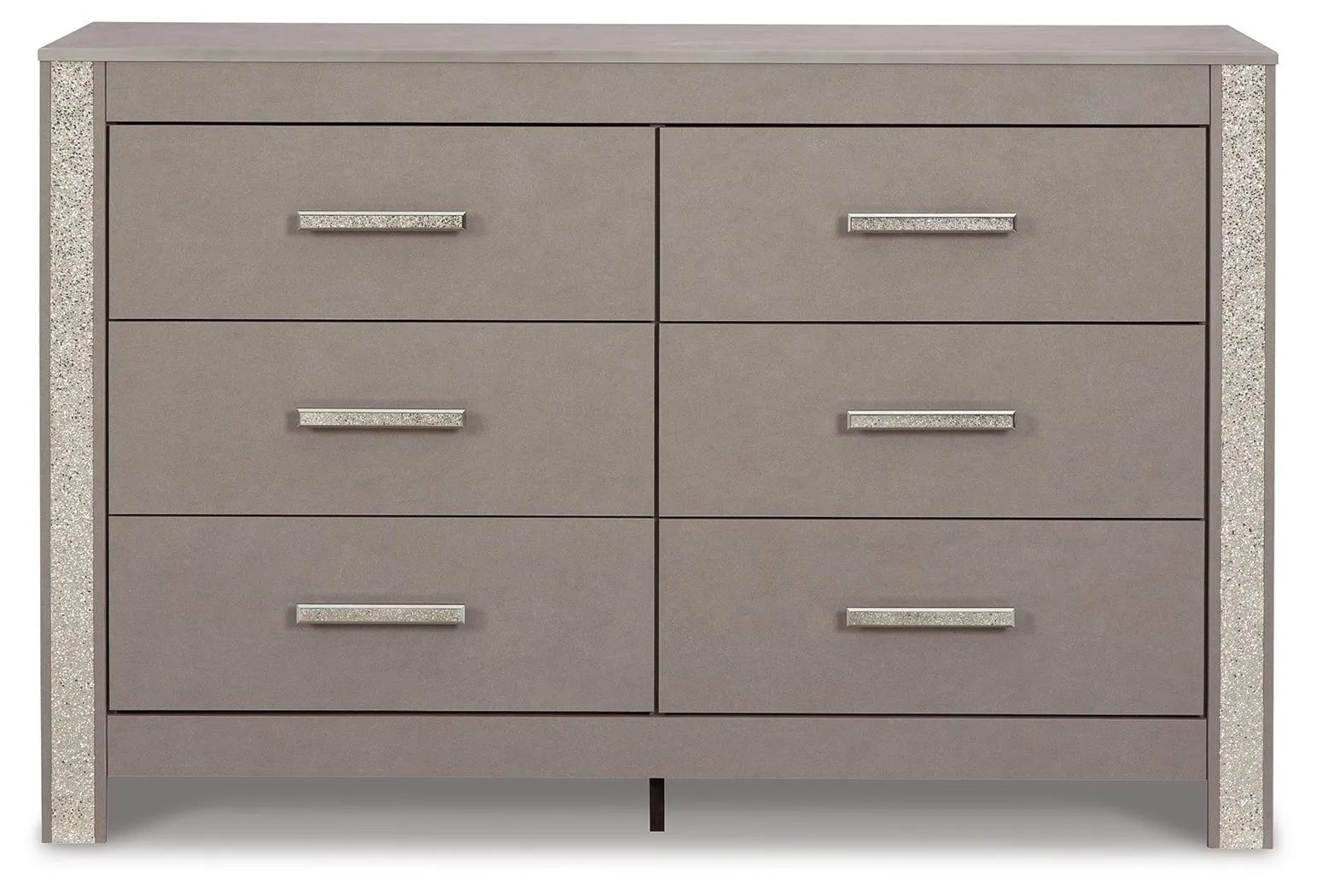 Surancha - Gray - Six Drawer Dresser