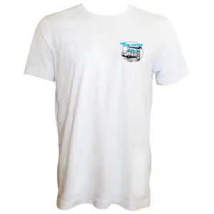 Surf Station Neon Woody Men's S/S T-Shirt - White