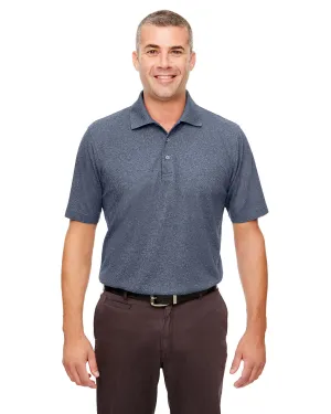 UltraClub UC100 Men's Heathered Piqu Polo