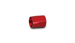 Vibrant Hose End Socket; Size: -4AN; Color: Red - 20954R